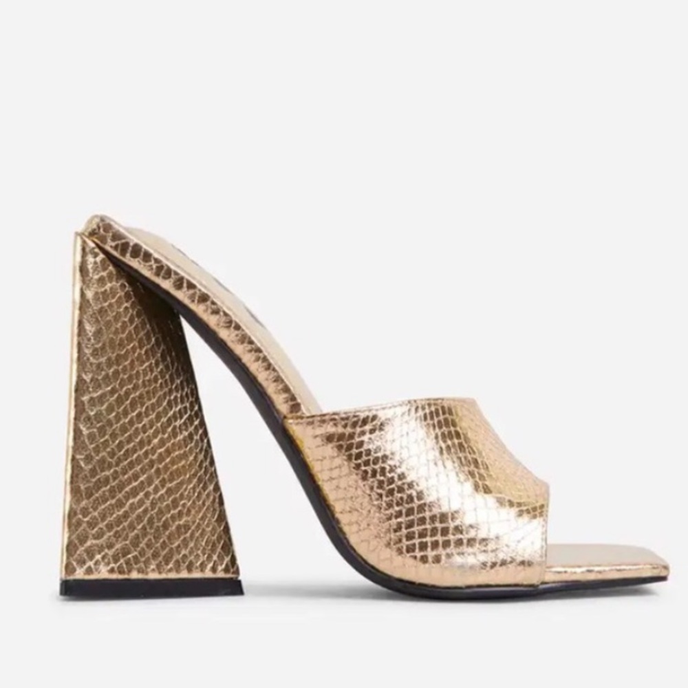 Gold Mules by EGO